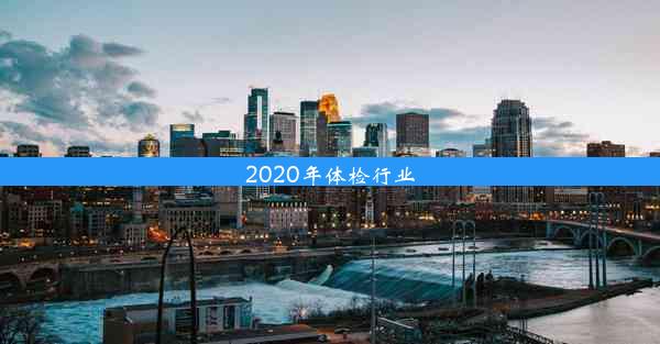 2020年体检行业