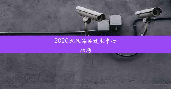 2020武汉海关技术中心招聘