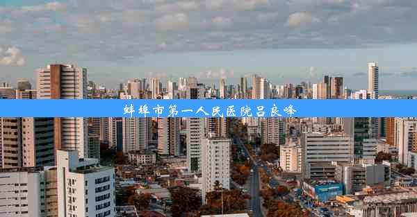 <b>蚌埠市第一人民医院吕良峰</b>