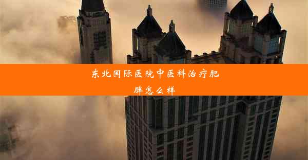 东北国际医院中医科治疗肥胖怎么样