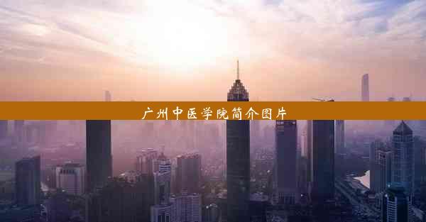 <b>广州中医学院简介图片</b>