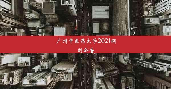 广州中医药大学2021调剂公告