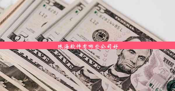 珠海软件有哪些公司好