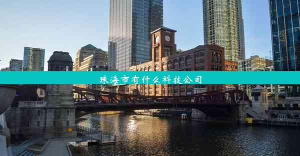 珠海市有什么科技公司