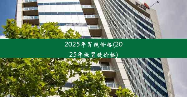 2025年胃镜价格(2025年做胃镜价格)