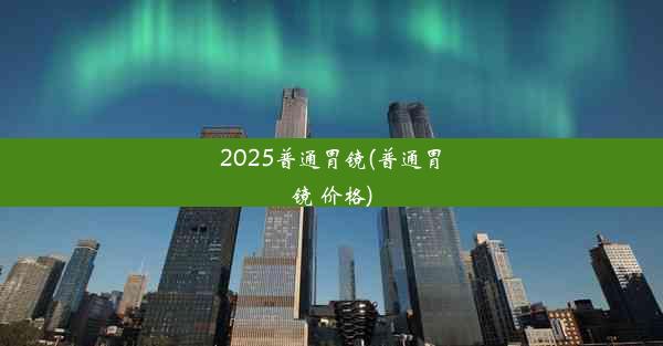 2025普通胃镜(普通胃镜 价格)