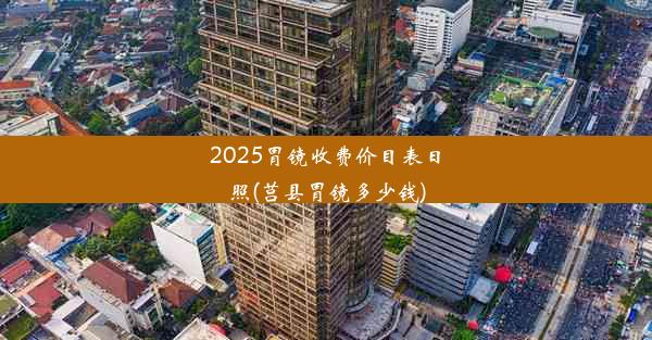 2025胃镜收费价目表日照(莒县胃镜多少钱)