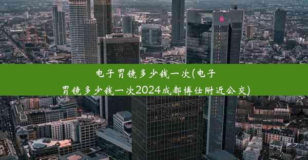 电子胃镜多少钱一次(电子胃镜多少钱一次2024成都博仕附近公交)