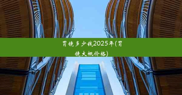 胃镜多少钱2025年(胃镜大概价格)