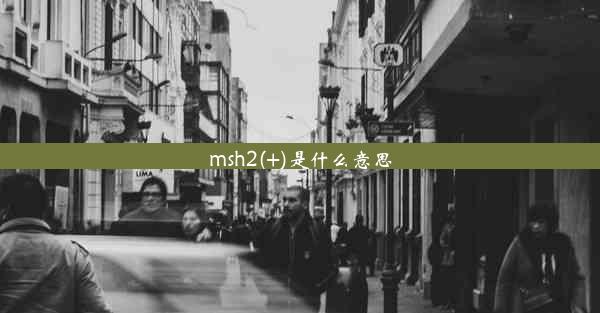 msh2(+)是什么意思