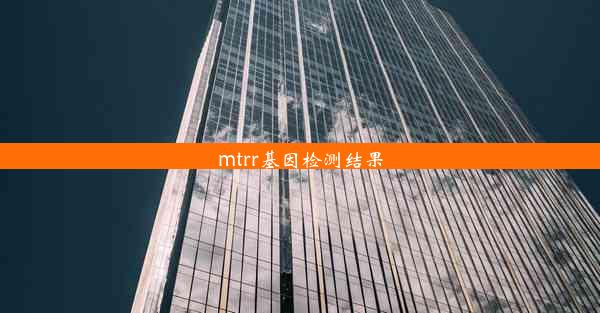 mtrr基因检测结果