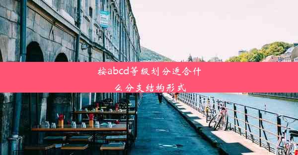 按abcd等级划分适合什么分支结构形式