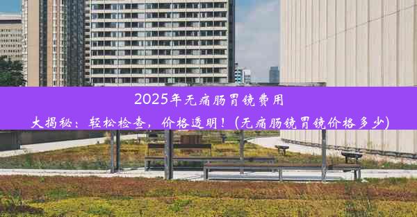 2025年无痛肠胃镜费用大揭秘：轻松检查，价格透明！(无痛肠镜胃镜价格多少)