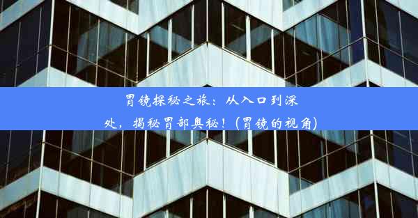 胃镜探秘之旅：从入口到深处，揭秘胃部奥秘！(胃镜的视角)