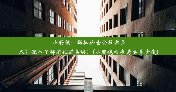 小肠镜：揭秘检查全程需多久？深入了解消化道奥秘！(小肠镜检查需要多少钱)