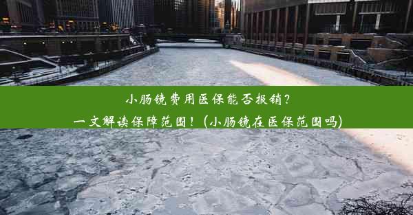 小肠镜费用医保能否报销？一文解读保障范围！(小肠镜在医保范围吗)