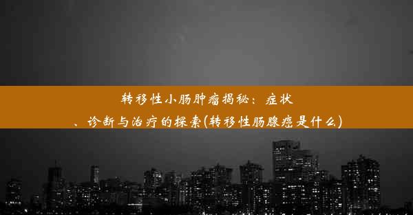 转移性小肠肿瘤揭秘：症状、诊断与治疗的探索(转移性肠腺癌是什么)